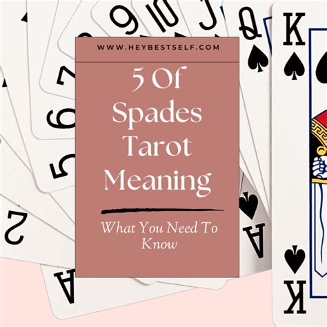 5 of Spades Tarot Meaning: All You Need To Know